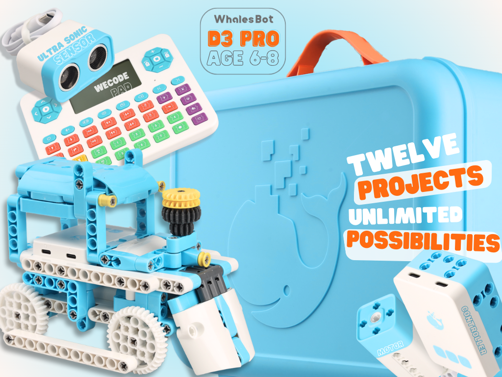 WhalesBot | Why Every Kid Needs a Coding Robot WhalesBot B3 Pro
